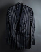 "Dolce & Gabbana" Silk design double-breasted tailored jacker