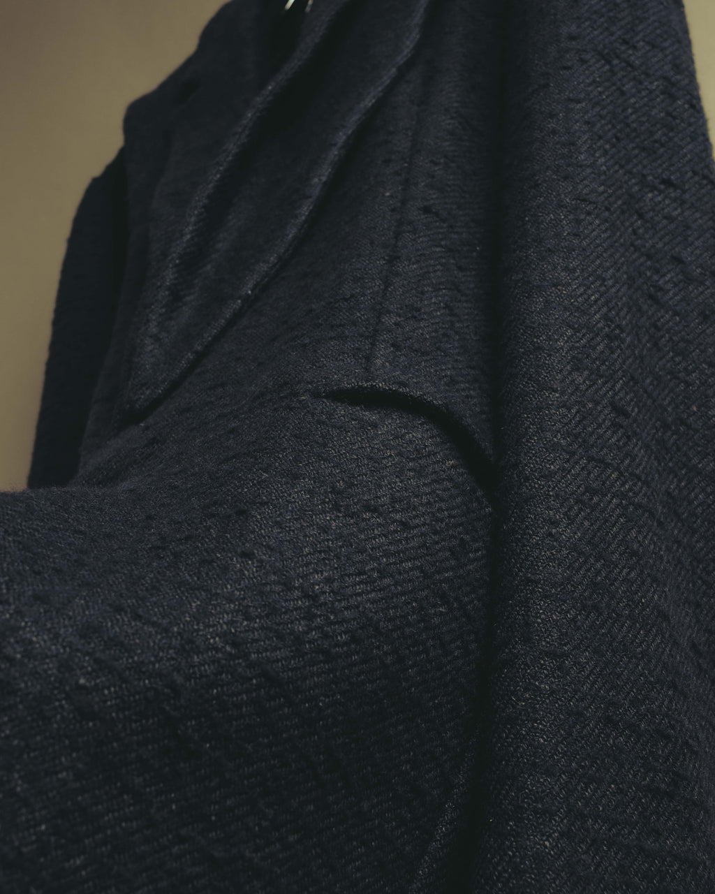 "BOTTEGA VENETA"  Late 90's-early 00's textured tailored short coat