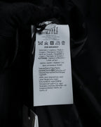 “MOSCHINO” Satin lapel double-breasted tuxedo jacket