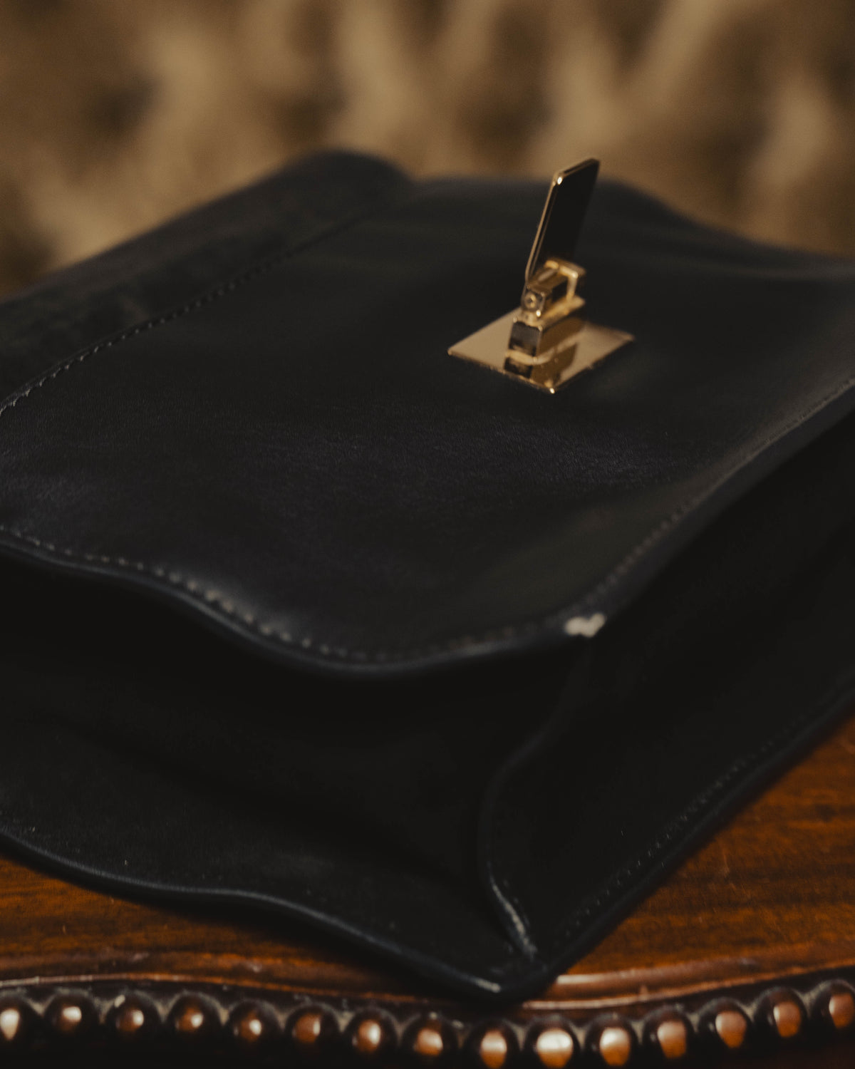 “Max Mara” Late 90’s-early 00’s exotic leather flap chain bag