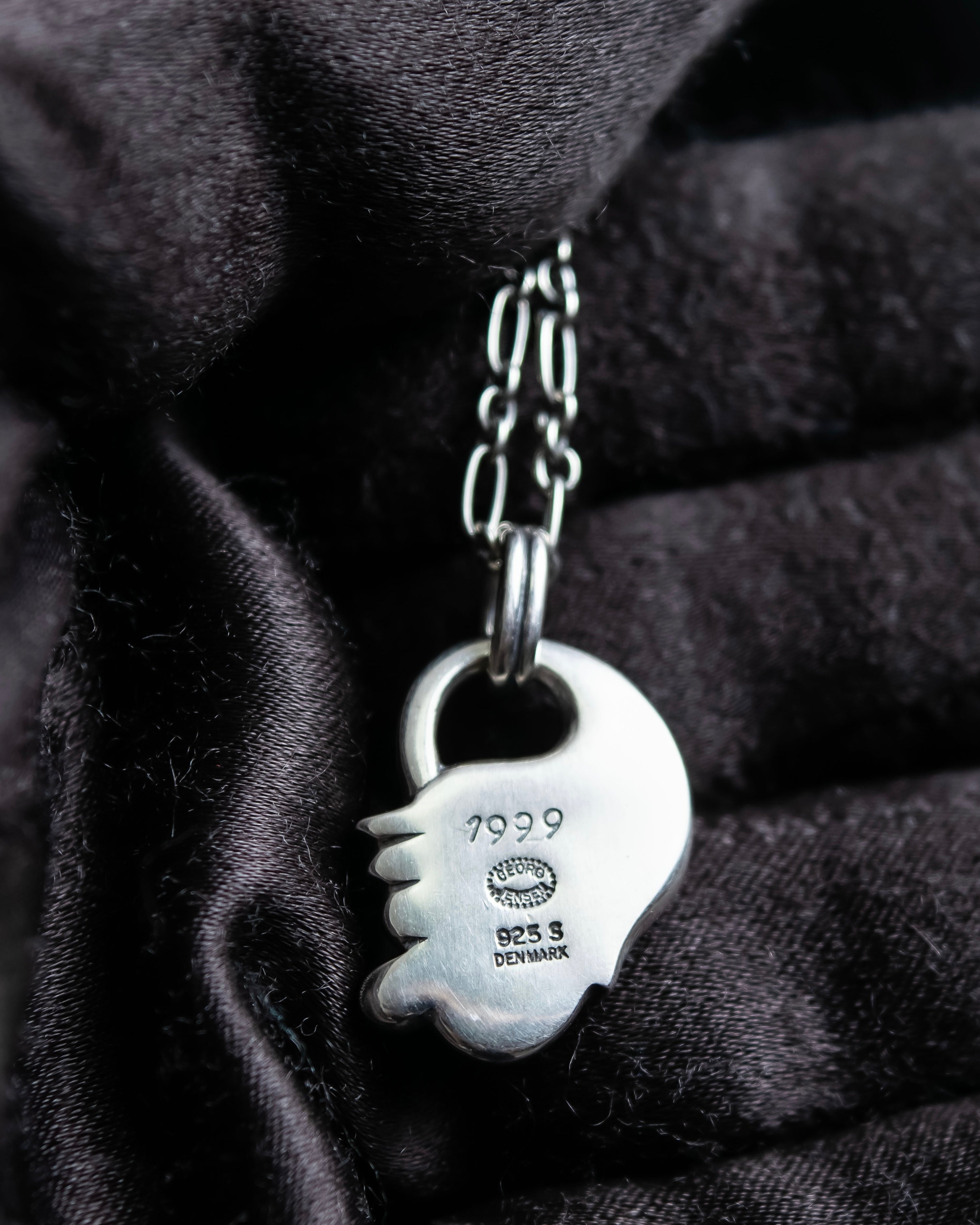 "GEORG JENSEN" Lily of the valley motif earrings