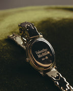 "Valentino Michelle" Vintage cameo secret quartz bracelet watch
