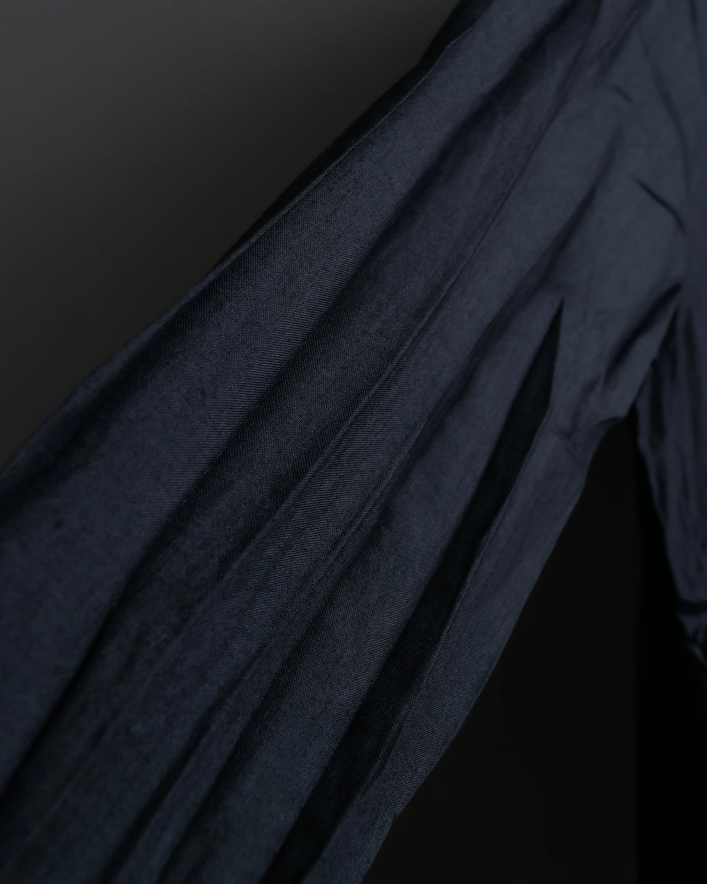 “ISSEY MIYAKE” wrinkle processing oversize tailored jacket