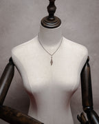 “TIFFANY & CO.” 1990-2005 Pearl mesh drop necklace