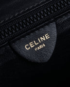 "CELINE" Losange design suede combination bag