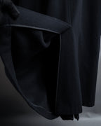 "YOHJI YAMAMOTO" Straight line stand collar coat