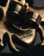 "GUCCI" 10’s Bee crystal pearl pierces