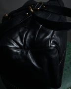 –SPECIAL– “DOLCE & GABBANA” 00’s-10’s Miss orient padlock leather satchel