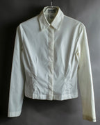 "CHANEL" 2005SS logo studs design shirt jacket