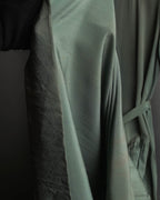 "COMME des GARÇONS" 70's-80's Vintage lace-trimmed sailor collar long dress