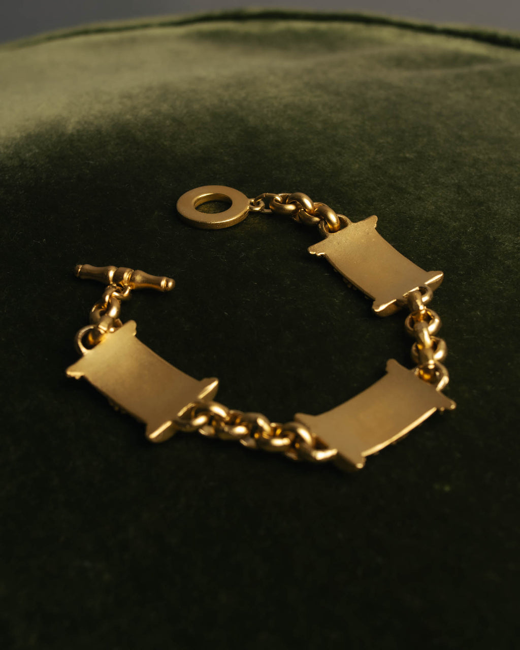 “Vintage“ 80's-90's Cabochon ornament bracelet