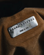 "MAURO GOVERNA" 00’s-10’s lamb leather belted draped bag