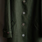 "BAVARIA LODEN" Vintage 2way stand collar wool long coat