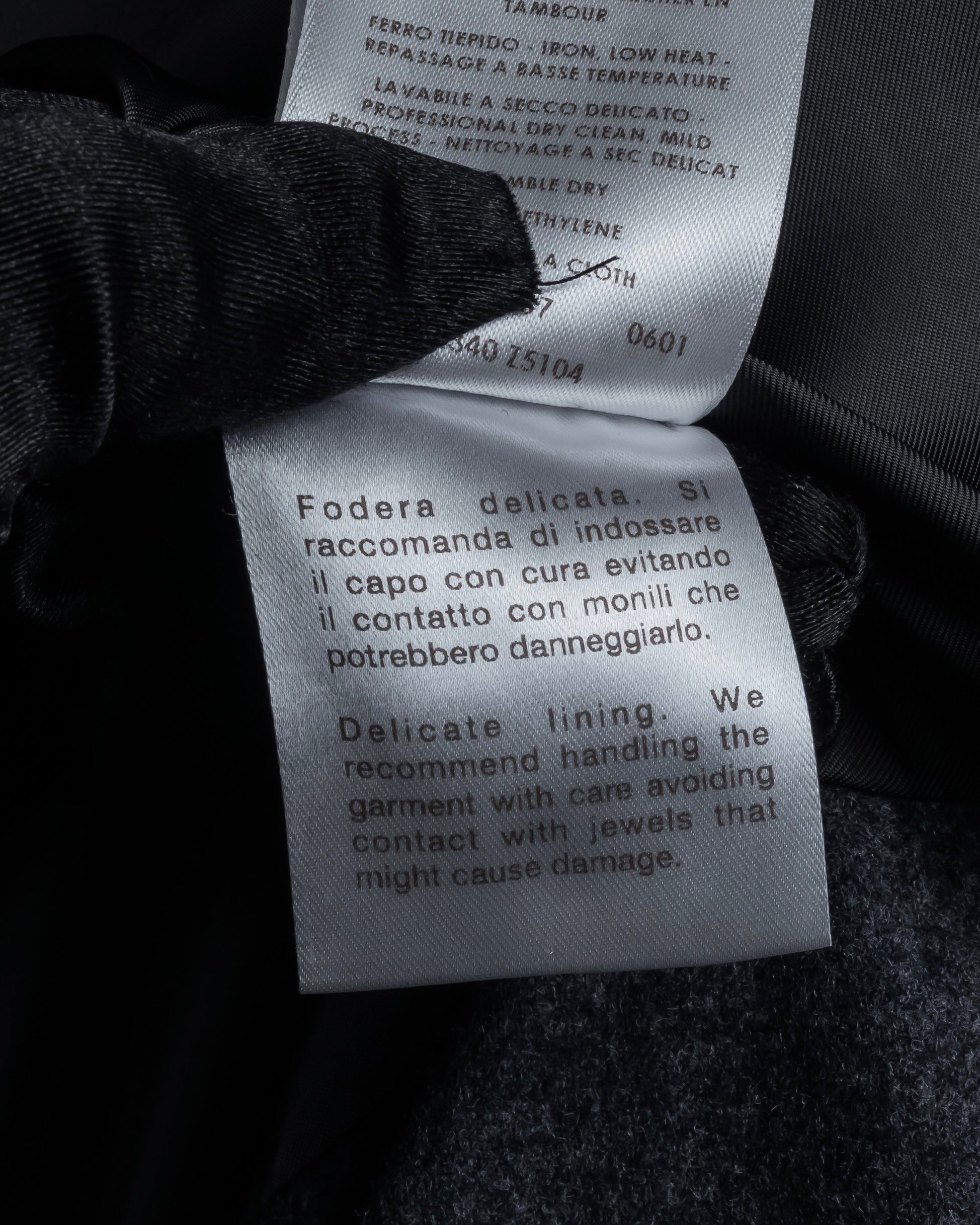 -SPECIAL- "GUCCI" 13'year-14'year Horse riding outfit motif velvet collar jacket