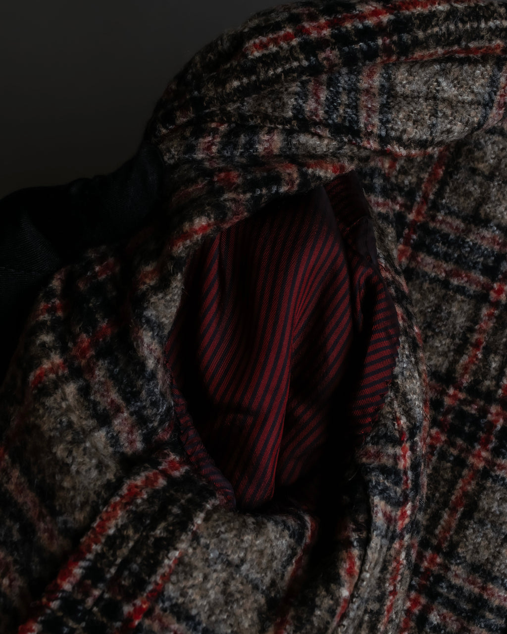 "Ernesto" Multicolor checked tailored jacket