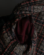 "Ernesto" Multicolor checked tailored jacket