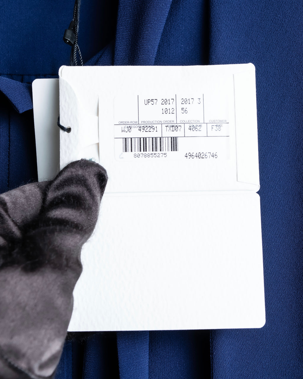 "BALENCIAGA" 16AW Pussy bow sailor shirt