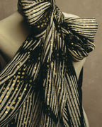 -SPECIAL- “GUCCI” 00’s-10’s Metallic printed sheer stole