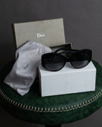 "Christian Dior" Cat eye frame black acetate sunglasses
