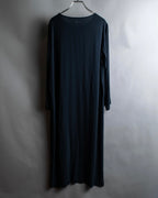 "Maison Martin Margiela" Beautiful draped navy 3-way dress