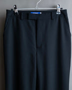 "BURBERRY Blue Label"  100% wool slightly flared silhouette slacks