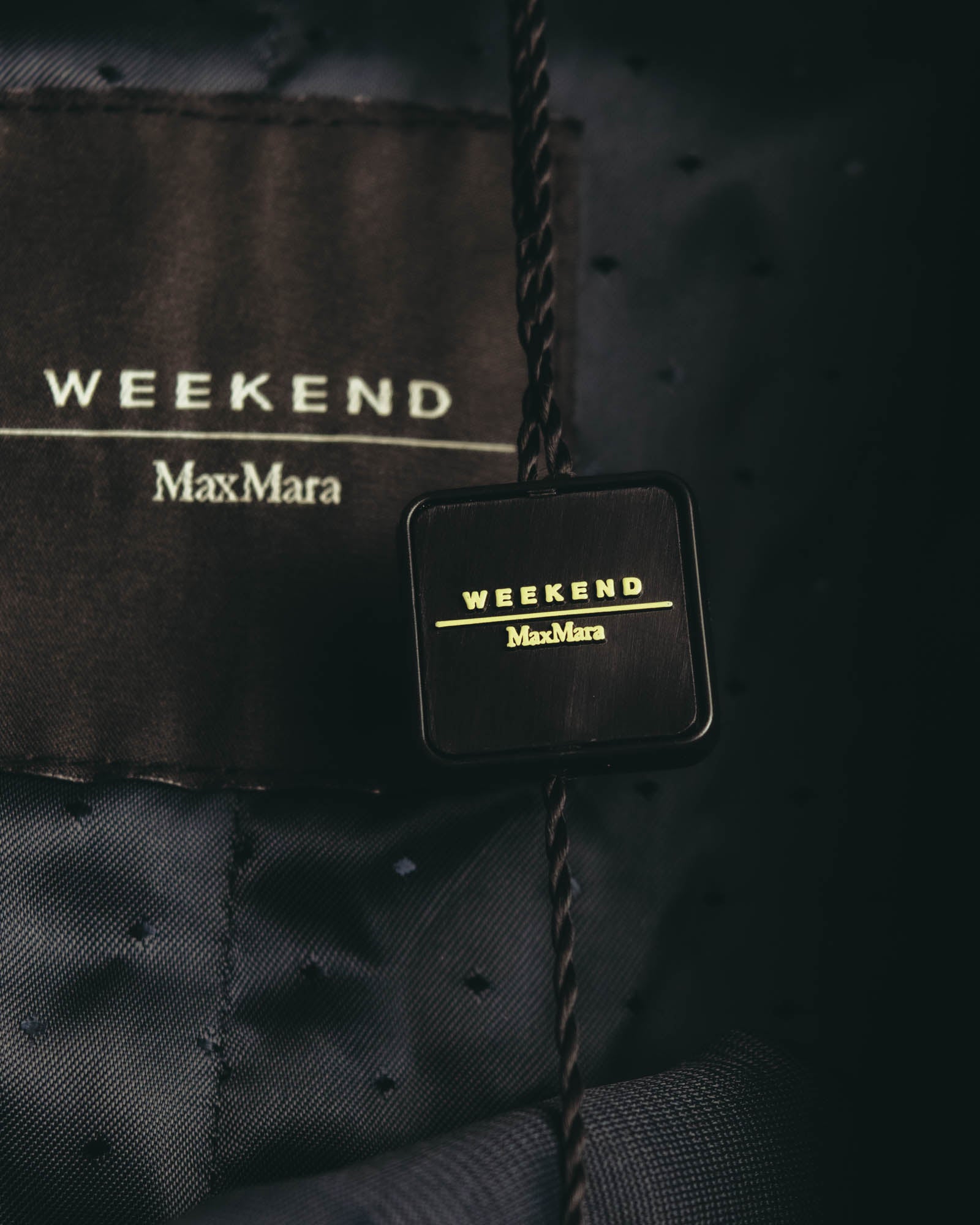 "WEEKEND Max Mara" 10's Soft suede goat leather robe coat