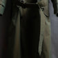 "BURBERRYS" Iridescent belted oversized trench coat