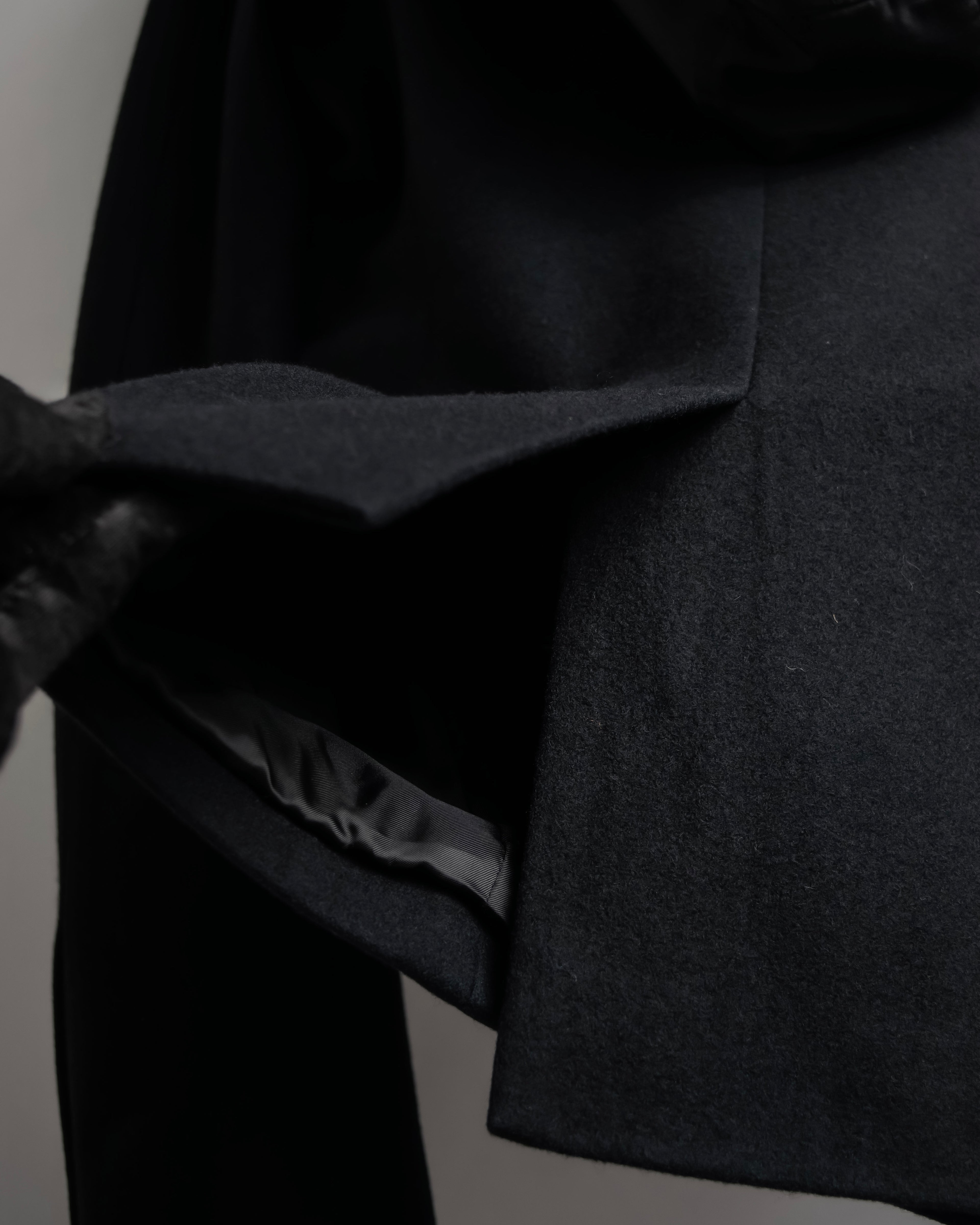 "Juun.J" Zip-up blouson docking design jacket