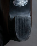 "Pinky&Dianne" Animal fur pattern lace-up heel shoes