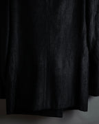 “Gianni Versace” 80’s-90’s Shadowed-texture tailored jacket