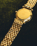 "Christian Dior" 80's-90's Gold plated wristwatch