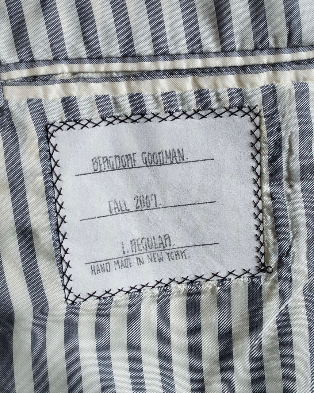 "THOM BROWNE" 3-button napped tweed tailored jacket