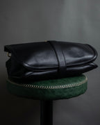 "Salvatore Ferragamo" Vertical gancini drawstring hobo bag