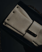 "Chloe" June bow-detail chain shoulder bag