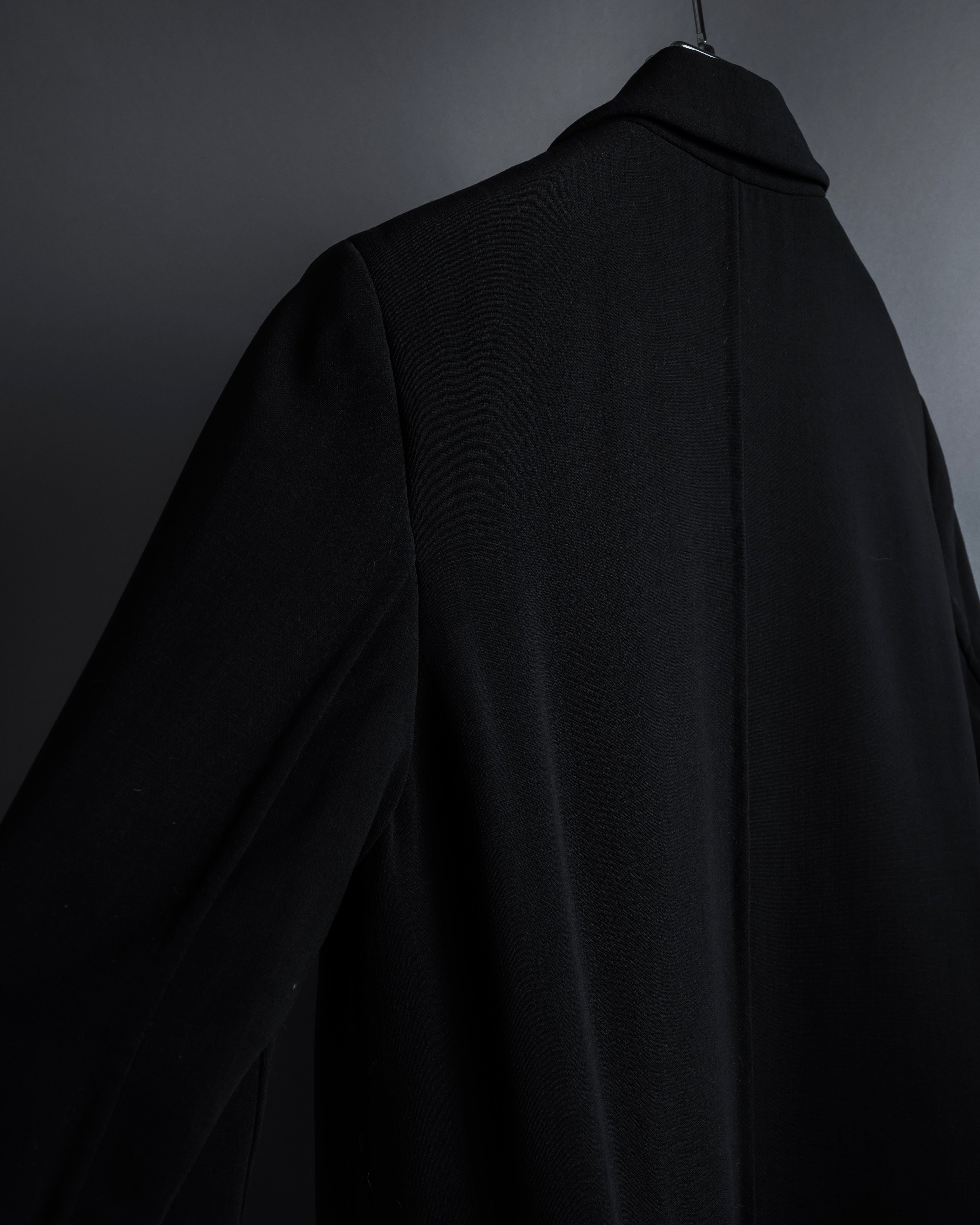 "Max Mara" CUCITO A MANO silver tag hand-sewn tailored coat