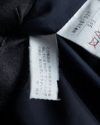 "YVES SAINT LAURENT" Metal toggle design melton wool duffel coat