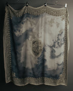 “Christian Dior” 90’s-00’s Sky motif silk scarf