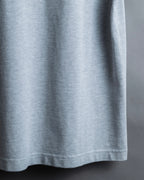 "BURBERRY" Knight logo engraved metal button polo shirt