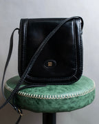 "GIVENCHY SACS" Logo parts design leather combination shoulder bag