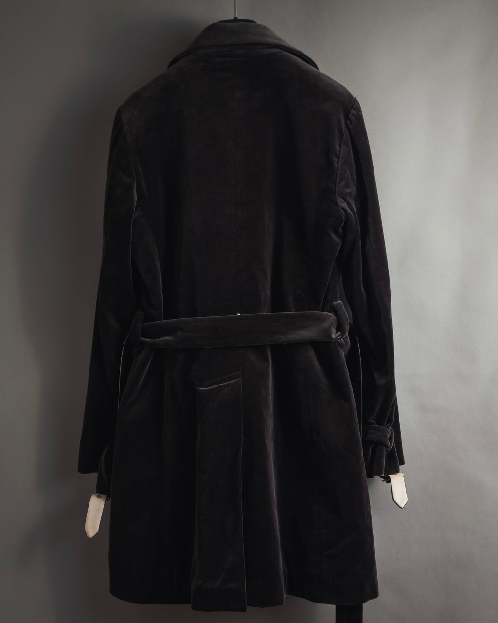 -SPECIAL- "JIL SANDER"
90’s-00’s Architectural cotton velvet belted coat