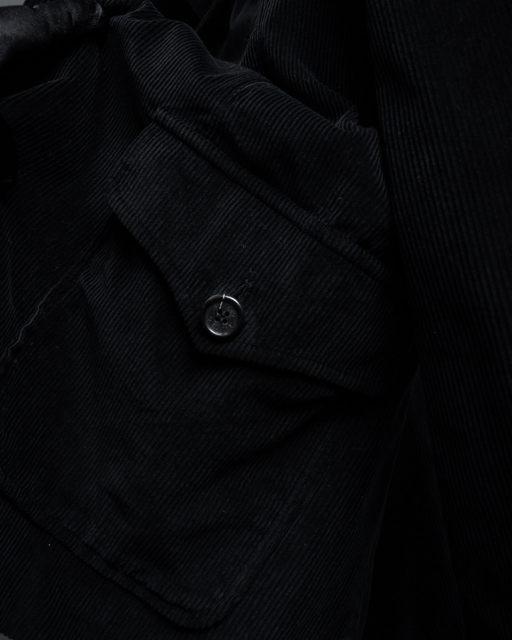"dunhill" Classically tailored corduroy jacket