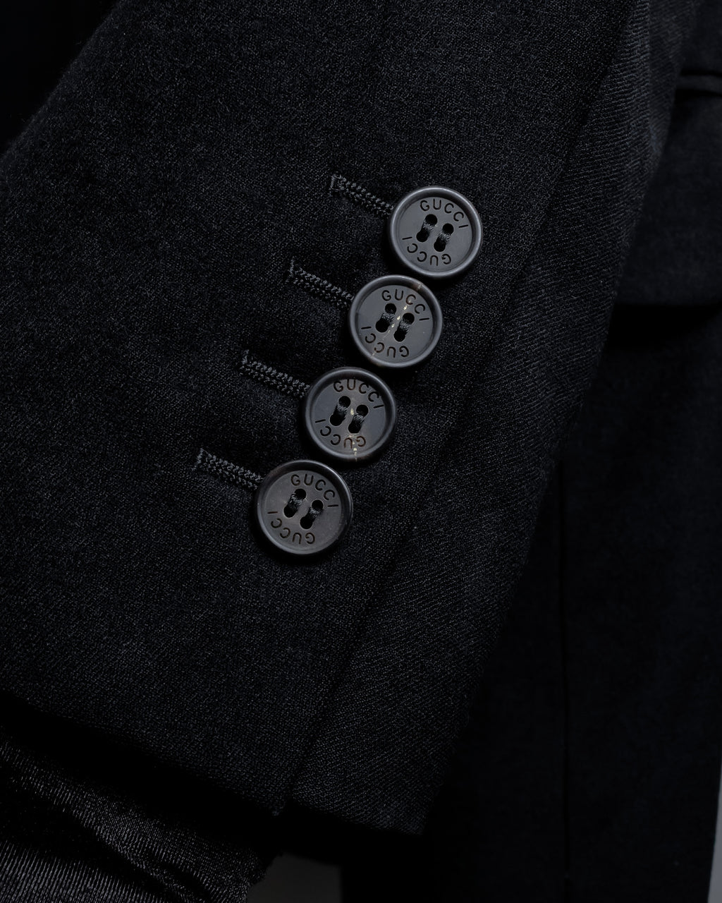 "GUCCI" 90's Tom Ford period classical tailored jacket