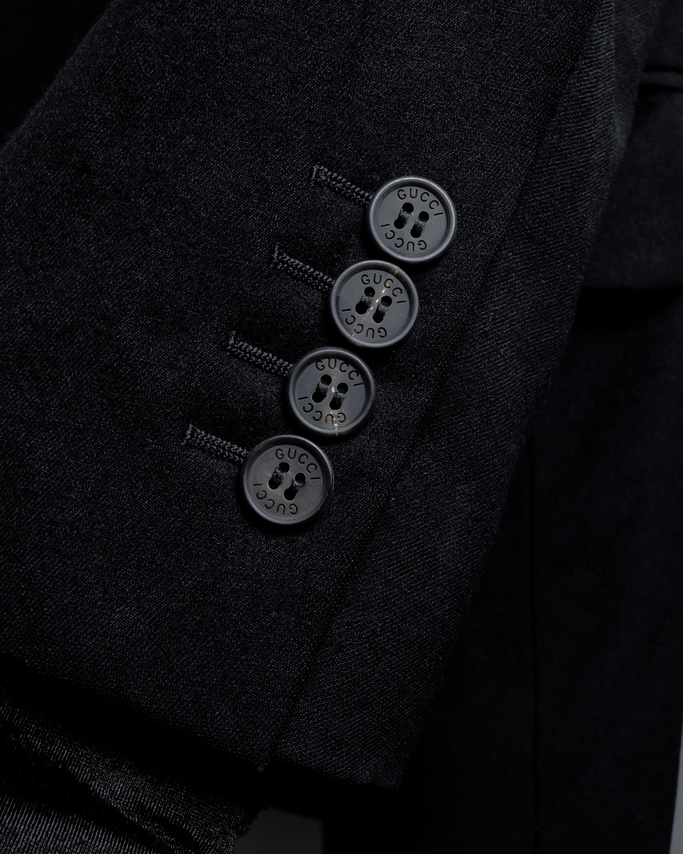 "GUCCI" 90's Tom Ford period classical tailored jacket