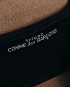 "tricot COMME des GARÇONS" Structured kiss-lock leather shoulder bag