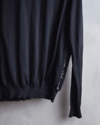 "JIL SANDER" Glitter jacquard V-neck cardigan