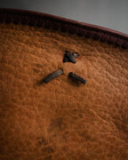 –SPECIAL– “LOEWE” 70’s-80’s Caza Cordobán embossed shoulder bag