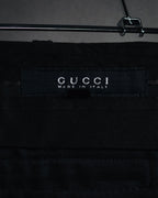 "GUCCI" 00’s stretch wool tailored slacks