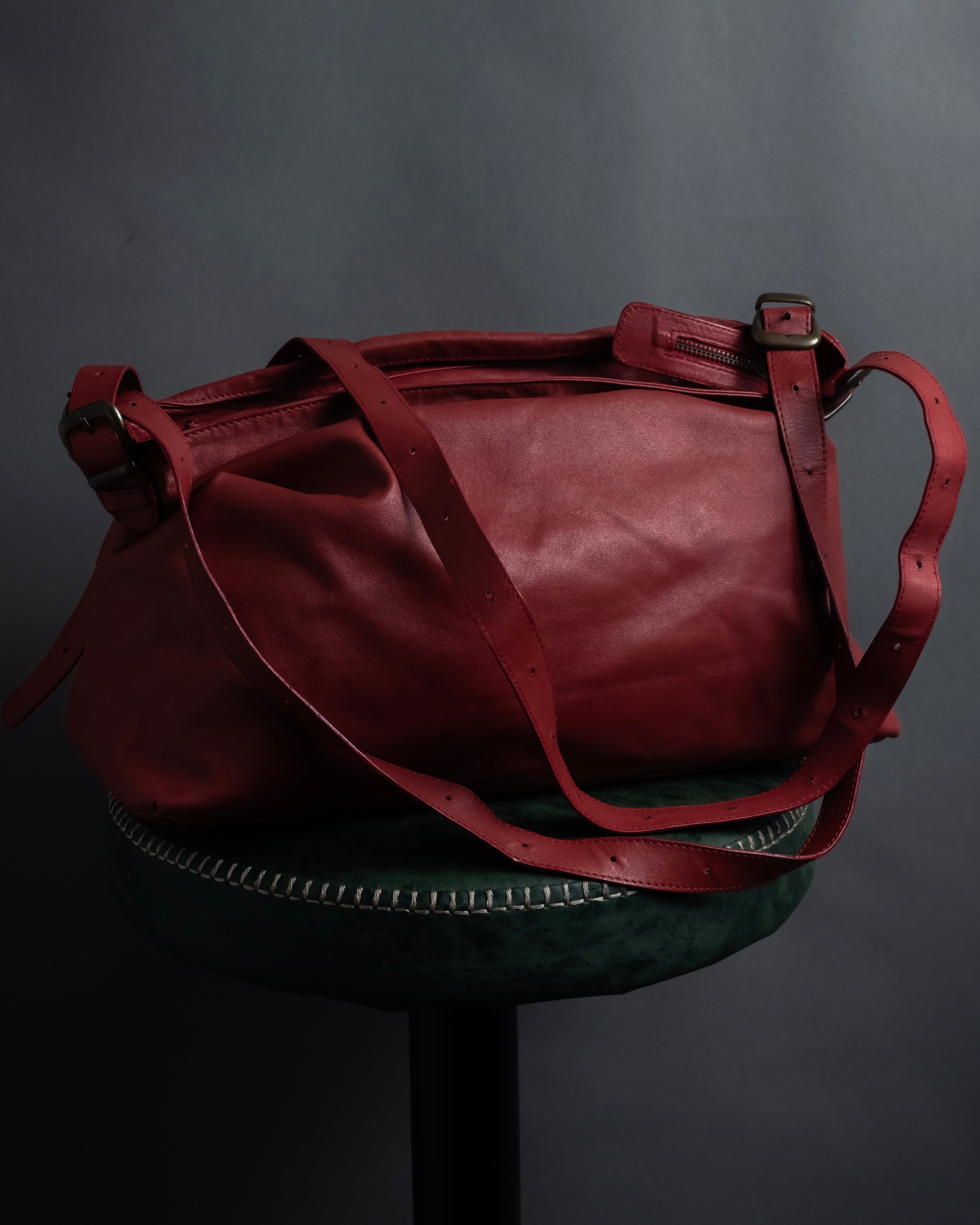 -SPECIAL- "Maison Martin Margiela"
 00'sLate period-13's Double strap design large shoulder bag