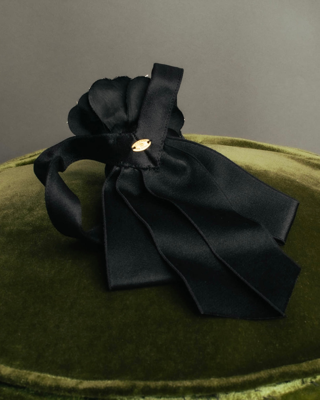 “CHANEL” 2010’s-2020’s camellia ribbon choker