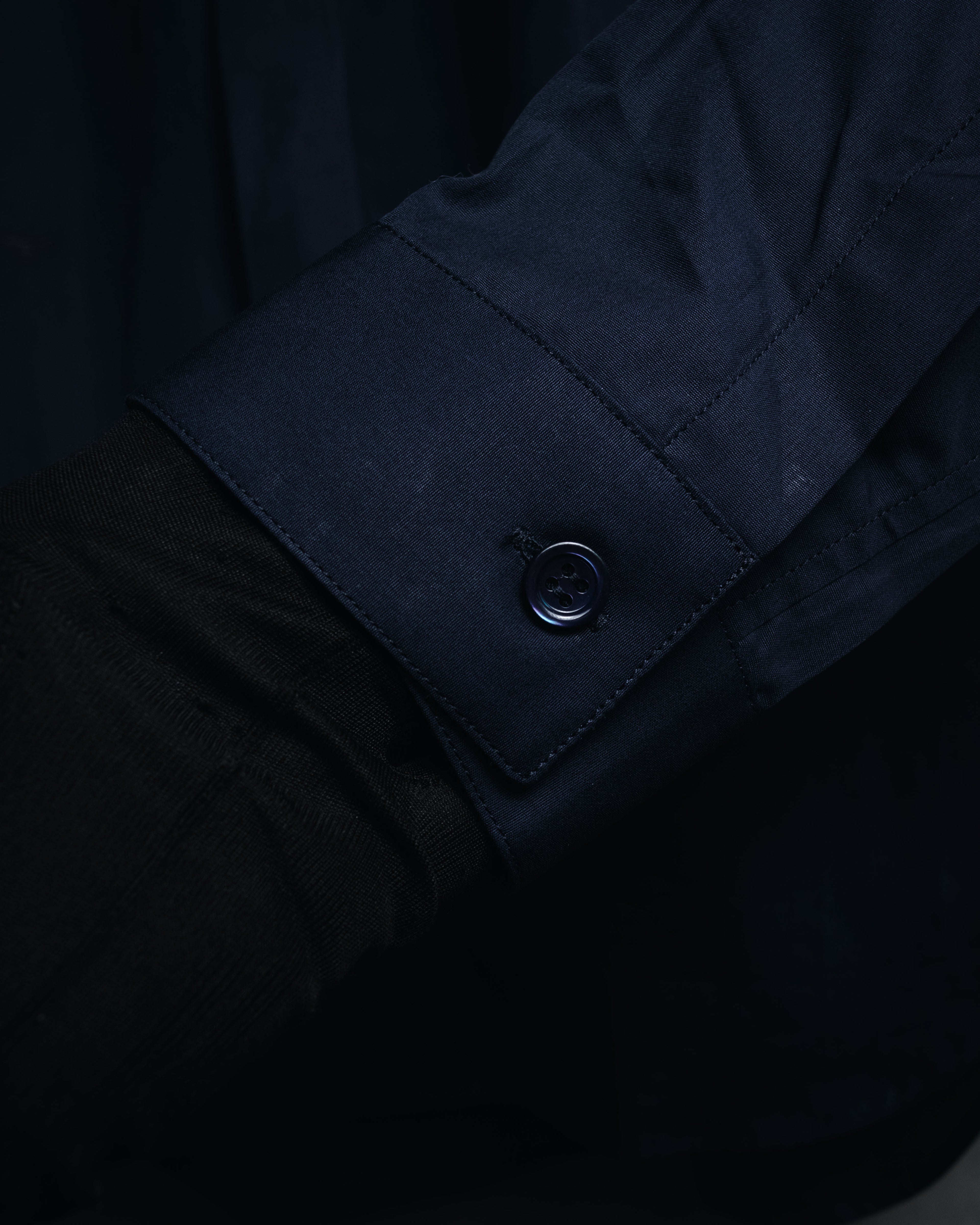 "Dior" 2017 AW Minimal fly-front bee-embroidered shirt